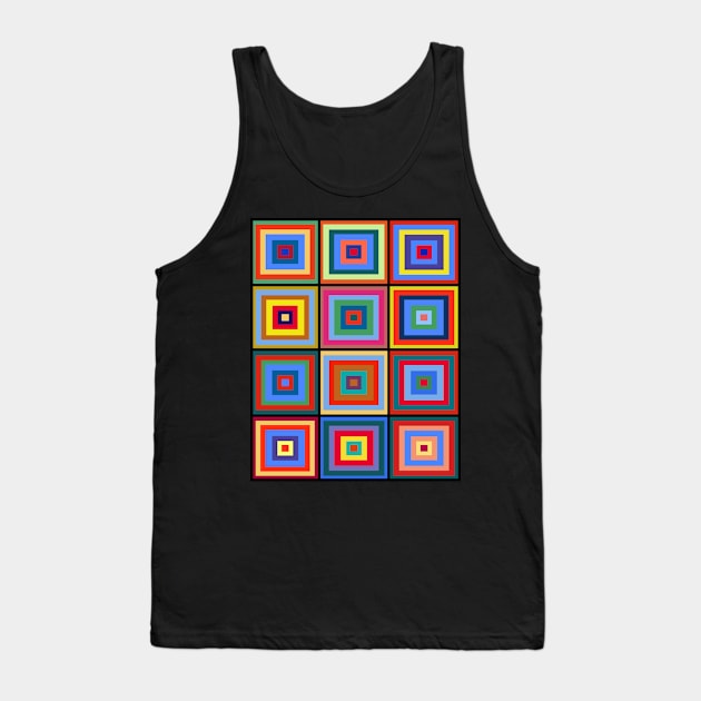 Op Art #52 Kandinsky Tank Top by RockettGraph1cs